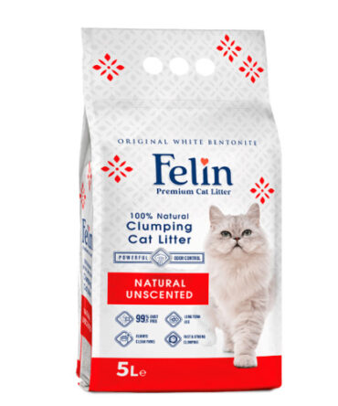 FELIN ARENA DE BENTONITA AGLOMERANTE NATURAL (5L)
