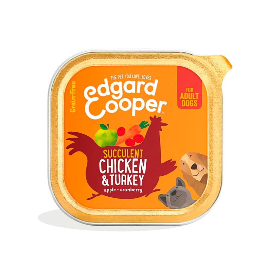 Edgard Cooper Pollo y pavo manzana 150g