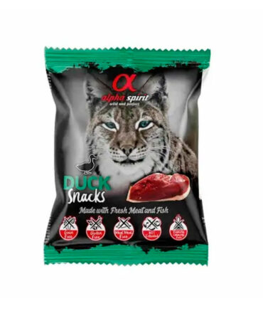 ALPHA SPIRIT GATO SNACKS DE PATO 50g
