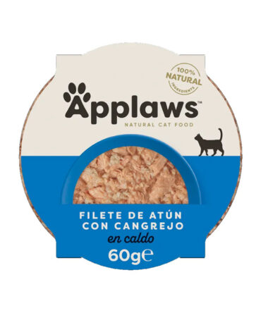 APPLAWS CAT TARRINA ATUN Y CANGREJO 60g