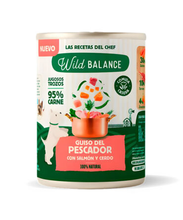 WILD BALANCE GUISO DEL PESCADOR CON SALMÓN Y CERDO (400g)