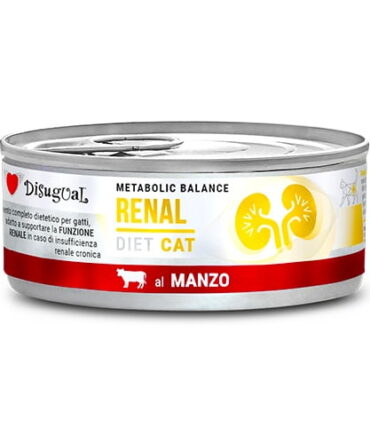 DISUGUAL COMIDA HÚMEDA RENAL DE TERNERA PARA GATOS