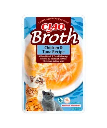 CHURU CIAO CALDO DE POLLO CON ATÚN