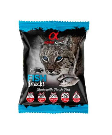 ALPHA SPIRIT GATO SNACKS DE PESCADO 50G