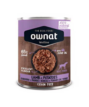 OWNAT WETLINE DE CORDERO Y PATATA (395g)