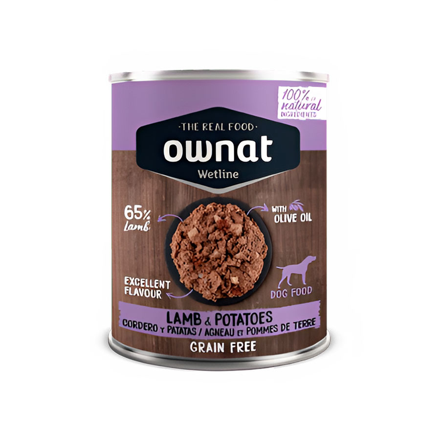 OWNAT WETLINE DE CORDERO Y PATATA (395g)