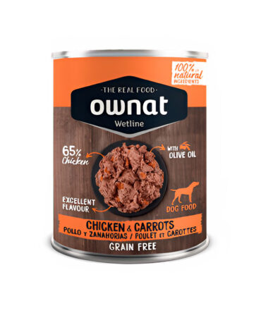 OWNAT WETLINE POLLO CON ZANAHORIA (395g)