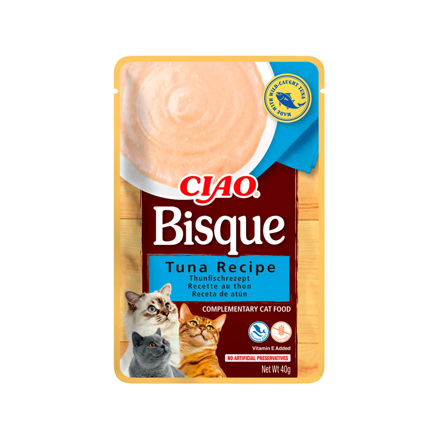 CIAO BISQUE ATUN PARA GATOS (40g)