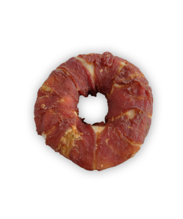 SNACK DONUT DE PATO NATURAL PARA PERROS
