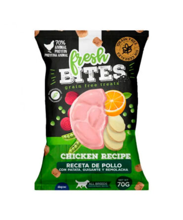 FRESH BITES GRAIN FREE POLLO 70 GR