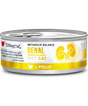 DISUGUAL COMIDA HÚMEDA RENAL DE POLLO PARA GATOS (85g)