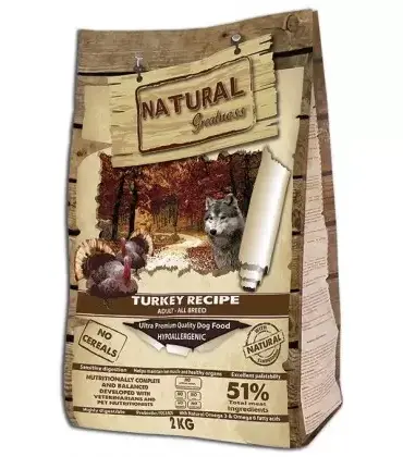 NATURAL GREATNESS PAVO PIENSO PARA PERRO