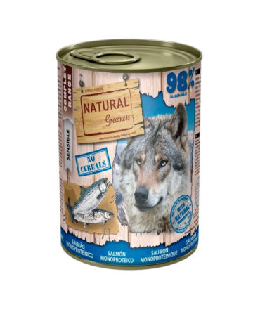 NATURAL GREATNESS LATA SALMON MONOPROTEICO (400g)