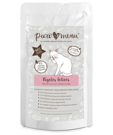 PUROMENU BIGOTES FELICES BIO VACUNO (100g)
