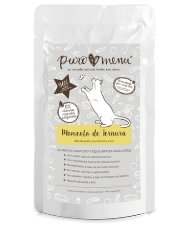 PUROMENU MOMENTO DE TERNURA BIO POLLO (100g)