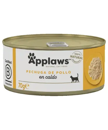 APPLAWS CAT LATA PECHUGA POLLO (70g)