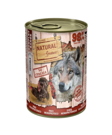 NATURAL GREATNESS LATA PAVO MONOPROTEICO (400g)