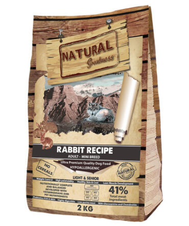 NATURAL GREATNESS CONEJO (MINI) PIENSO PARA PERRO