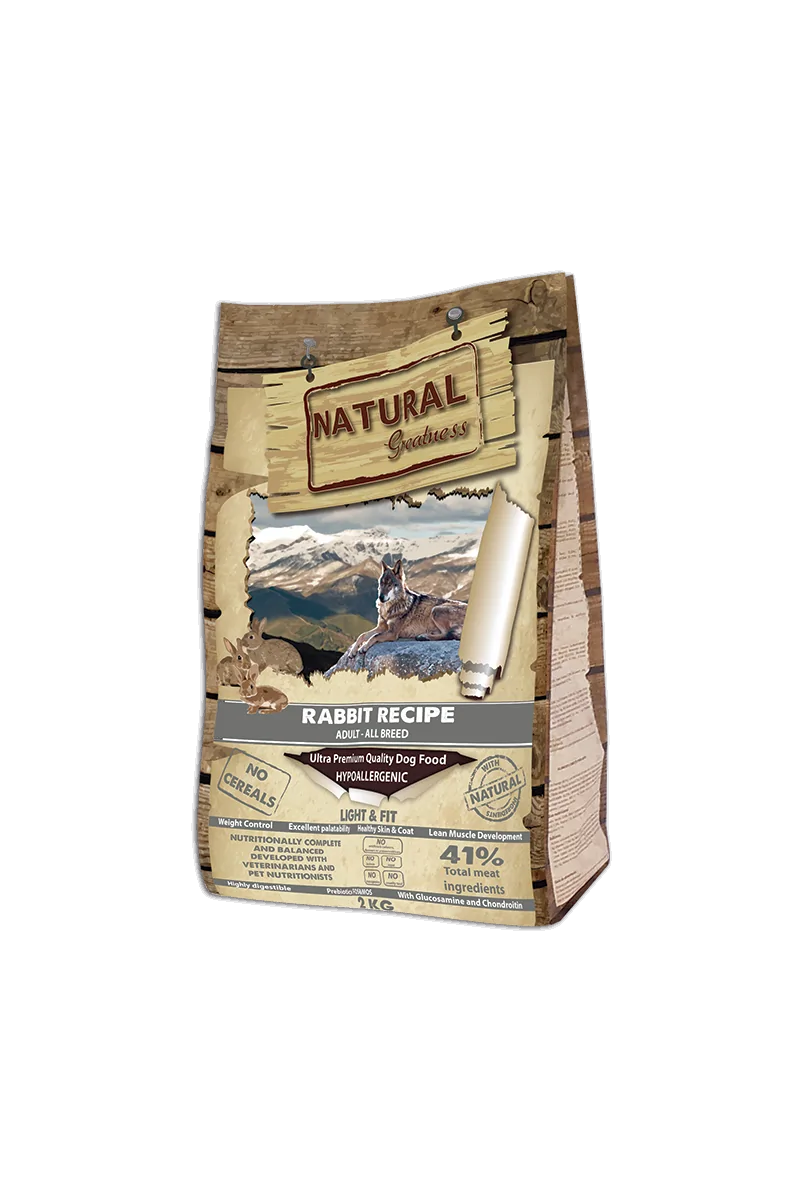 NATURAL GREATNESS LIGHT CONEJO PIENSO PARA PERRO - Imagen 2