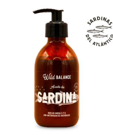 WILD BALANCE ACEITE DE SARDINA (250ml)