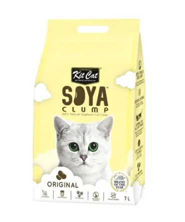 KIT CAT ARENA BIO SOYA CLUMP ORIGINAL 7L GATOS