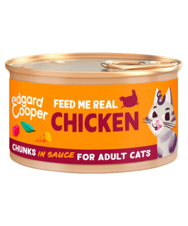 EDGARD AND COOPER LATA DE POLLO ADULTO (GATO)