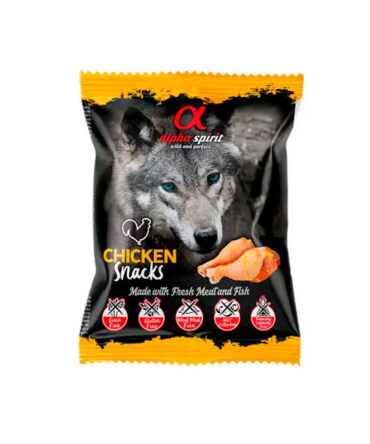 ALPHA SPIRIT SNACK POLLO (50g)