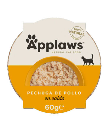 APPLAWS CAT TARRINA PECHUGA POLLO Y ARROZ 60g