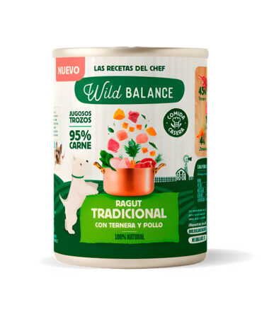 WILD BALANCE RAGUT TRADICIONAL DE TERNERA Y POLLO PARA PERROS (400g)