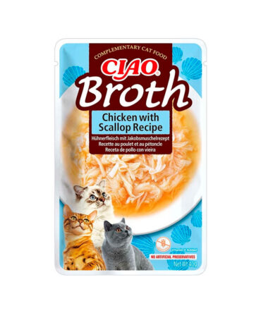 CHURU CIAO CALDO DE POLLO CON VIEIRA