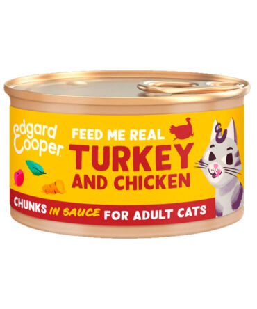 EDGARD AND COOPER LATA DE PAVO ADULTO (GATO)