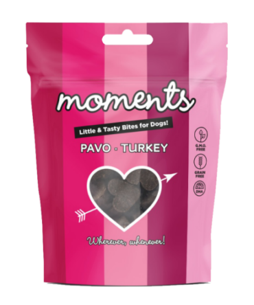 MOMENTS BOCADITOS DE PAVO SNACK PARA PERROS (60g)