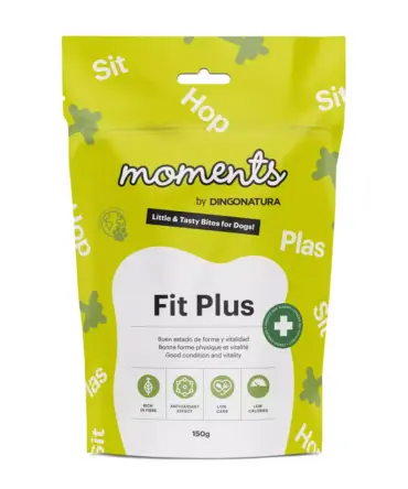 MOMENTS FIT PLUS SNACK PARA PERROS (150g)