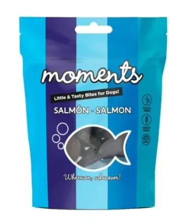 MOMENTS BOCADITOS DE SALMON SNACK PARA PERROS (60g)