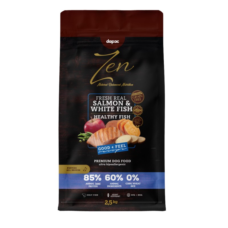 ZEN HEALTHY SALMON Y PESCADO BLANCO PIENSO PARA PERRO